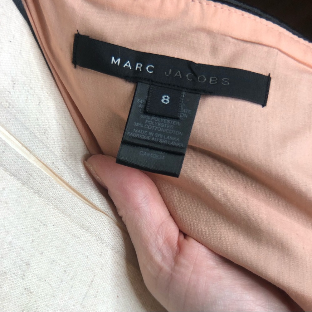 Marc Jacobs Black Satin Mini Halter Dress | 8 - Picture 15 of 16